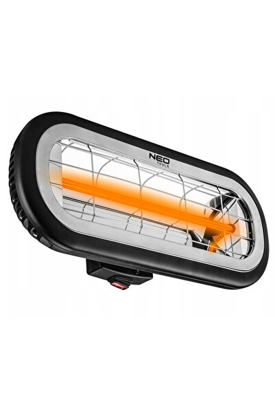 NEO Tools 90-032 electric space heater Infrared Indoor & outdoor 2000 W Black