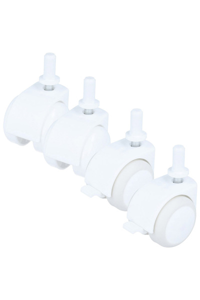 Other Baby cot wheels - white set of 4