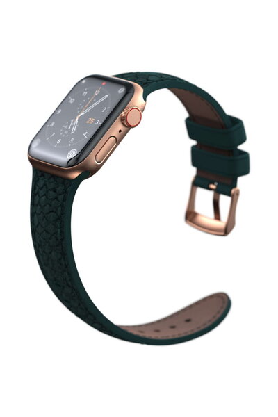 Njord byELEMENTS "Jörð" Watchband for Apple Watch 40 mm, dark green