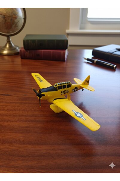 NET 3D CARBON North American T-6 Texan 3D MODEL UÇAK (TR'DE BİLİNEN ADIYLA SA...