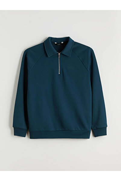 LC Waikiki سويت شيرت رجالي بياقة بولو