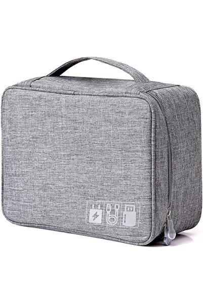 The Bros Cable Organizer Bag,Waterproof Travel Electronic Storage with Adjust...