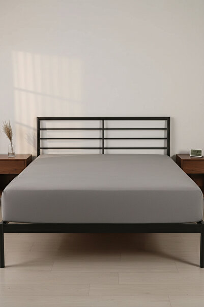 serelya Single Premium Combed Cotton Fitted Sheet - 100% Cotton - 100 X 200 cm