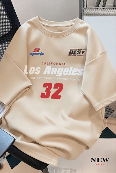 New Shine ЛОС АНЖЕЛИС 32 БАСКИЛИ УНИСЕКС ТЕНИСКА