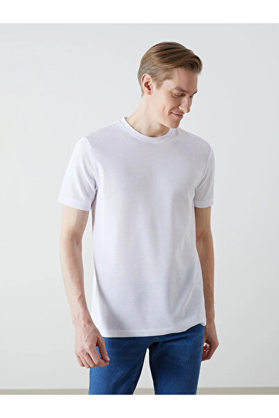 LC Waikiki Crew Neck Combed Cotton Men's T-Shirt