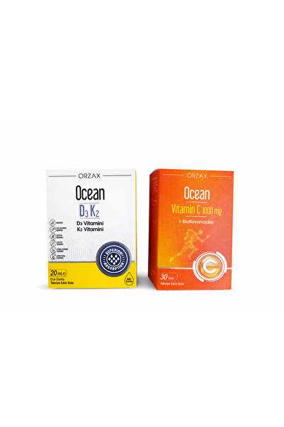 Ocean Vitamin C Tablet + D3K2 2026 Kofre