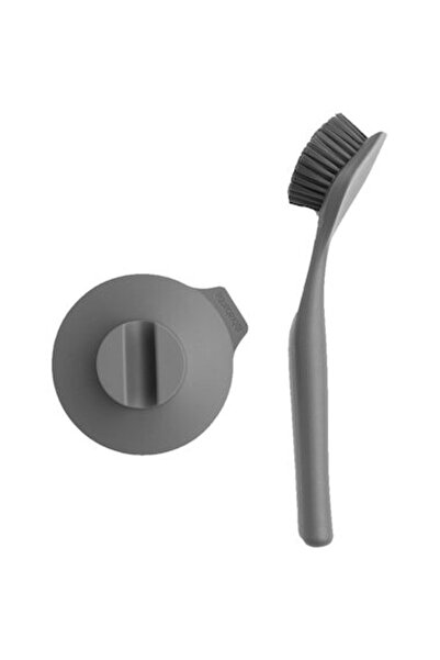 Brabantia Perie Cu Ventuza Pt Curatat Vase Gri