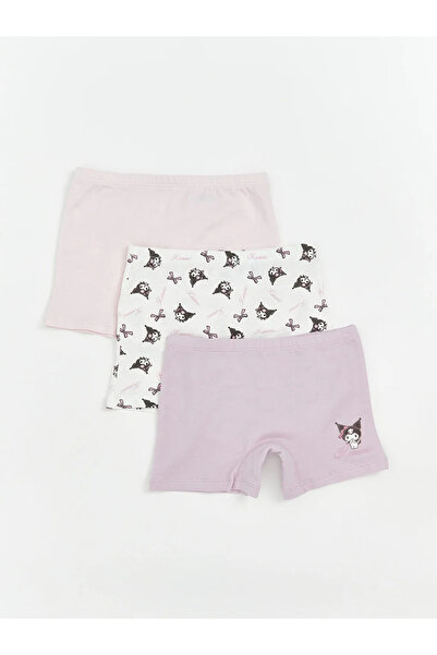 LC Waikiki Boxeri pentru fete cu imprimeu Kuromi, pachet de 3