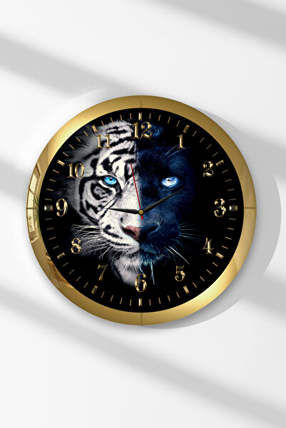 Zevahir Mobilya Dekorasyon Ceas de perete rotund din MDF cu tematică The Awak...