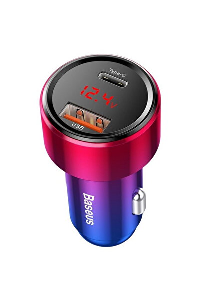 Baseus Magic Car Magic Car Charger USB + USB-C QC 4.0 PD 45W Multicolor