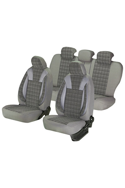 SMARTIC Smartic® car seat covers, Luxury, 11 pieces, airbag compatible, folda...