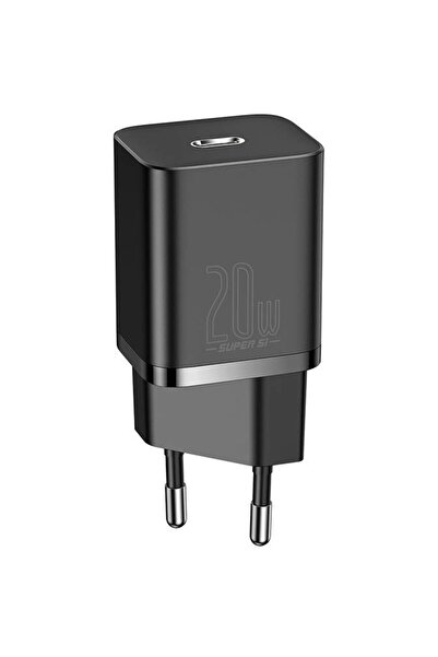 Baseus Type-C Super Si Quick Charger 20W, Black