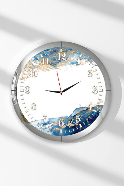 Zevahir Mobilya Dekorasyon Ceas de perete rotund din MDF cu tematică cer și t...
