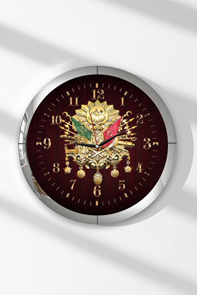 Zevahir Mobilya Dekorasyon Ceas de perete rotund din MDF cu tematică otomană ...