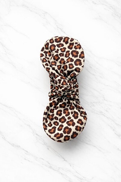 LİNACO Leopard Bow Headband