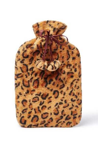 3W Healthcare 3WA-PLSH-0043 HOT WATER BOTTLE 2L - PLUSH COVER BROWN