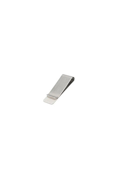 Yıldızan SPELT Metal Kağıt Para Tokası Kart Tutucu Klips Cüzdan Ataş Gümüş 5c...