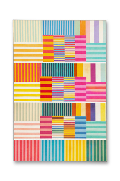 Rugs Modern Halı MOSSO Çizgi Desenli Dokuma Taban Modern Dekoratif Halı mosso...