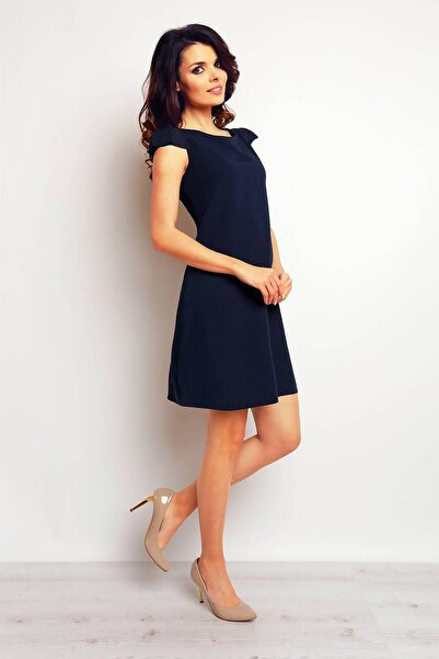 Awama Dress M093 - Navy - XL