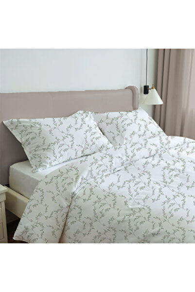 Cottage 6pcs floral sketch comforter set single size 160*240cm