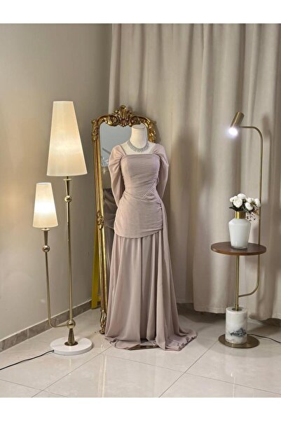 vanus fashion 6606-Long evening dress