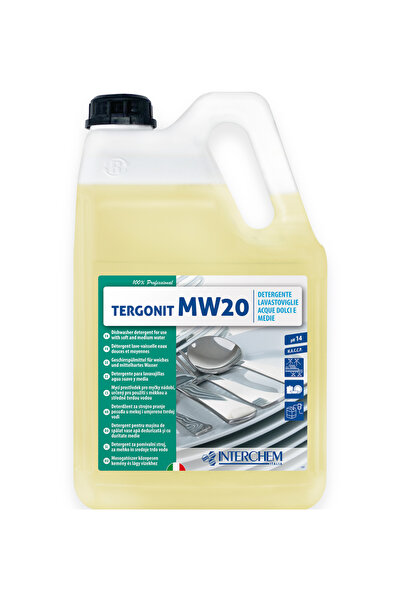 Interchem Dishwasher Detergent for Soft and Medium Water, Interchem, Tergonit...