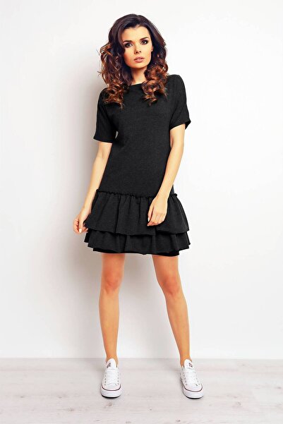 Awama Dress M094 - Graphite - S