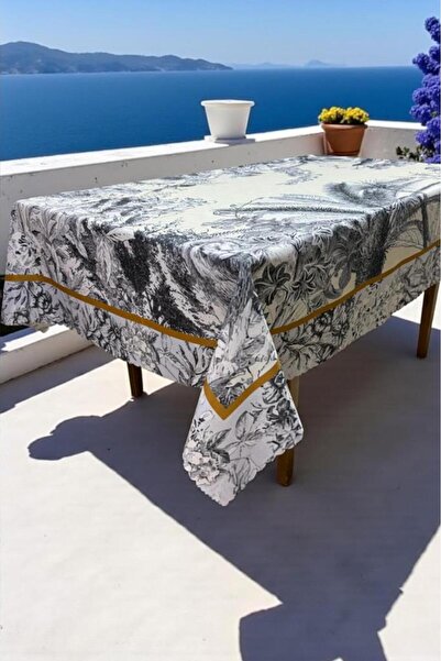 Çeyiz Diyarı Față de masă Palmis Dertsiz 150x260 cm