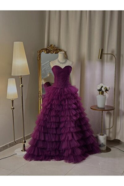 vanus fashion 6596-فستان سهرة طويل
