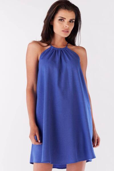Awama Dress M133 - Blue - L/XL