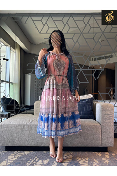 TURKIH Chiffon midi dress