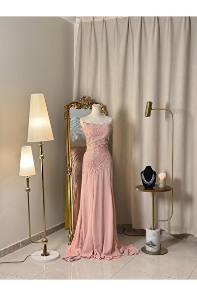 vanus fashion 6541-فستان سهرة طويل