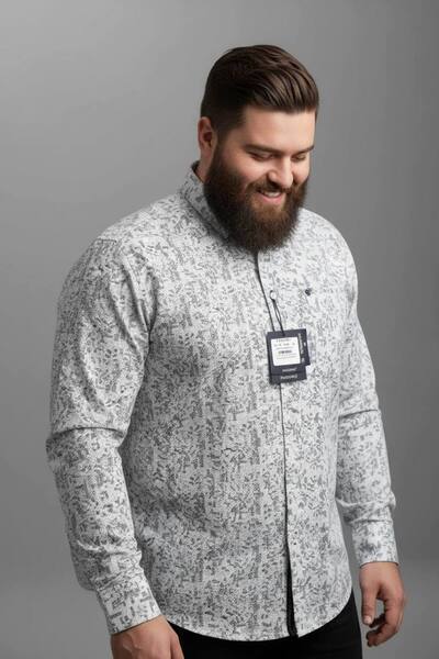 PASSERO Lycra imprimată cu croială slim BATTAL