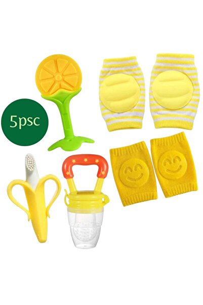 Generic Teething toys for babies include chilled, water-filled silicone teeth...