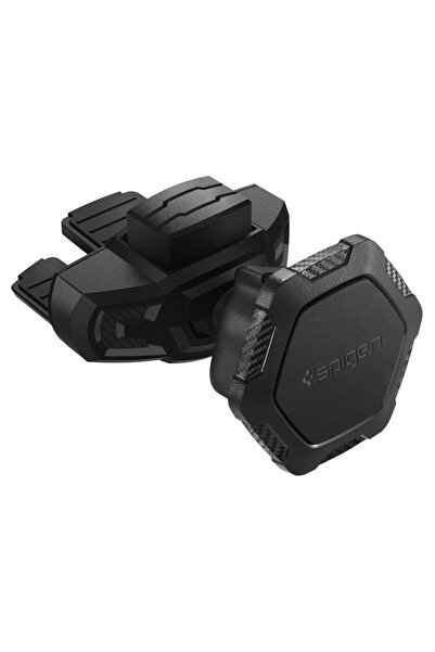 Spigen Suport auto magnetic QS24, rotație 360°, universal, negru