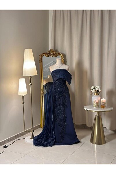 vanus fashion 6507-فستان سهرة طويل