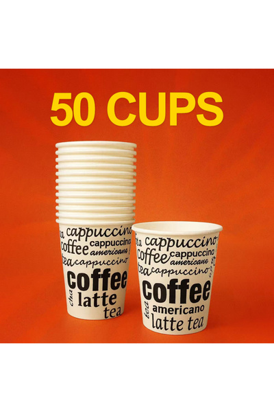 ALG 50 PIECES OF 7 OZ CARDBOARD CUPS