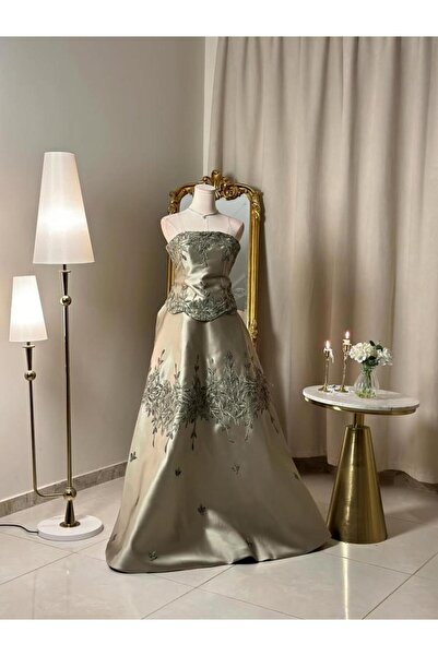 vanus fashion 6340-فستان سهرة طويل