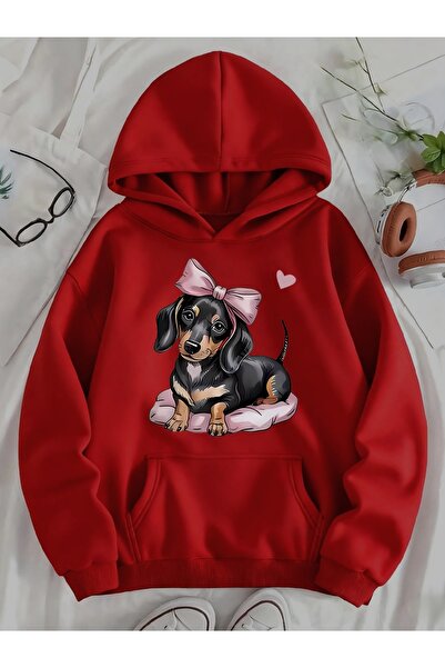 Deocept Unisex cu imprimeu cu glugă Cusătură confortabilă cu buzunar cangur s...