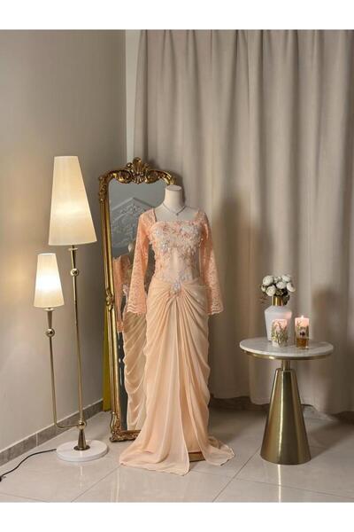 vanus fashion 6509-فستان سهرة طويل