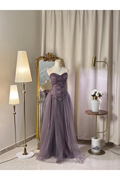 vanus fashion 6600-فستان سهرة طويل