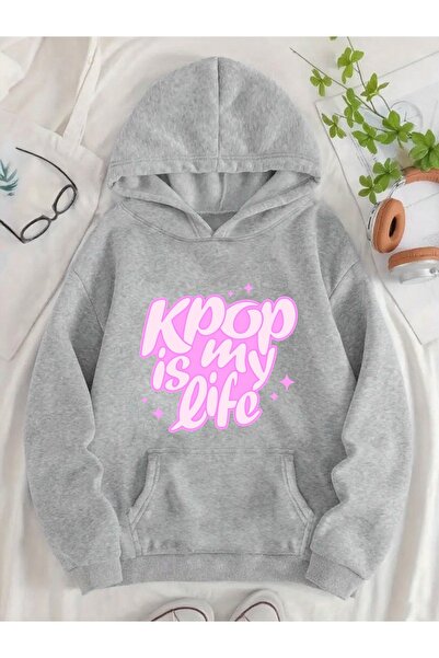 Deocept سويت شيرت للجنسين مطبوع بغطاء رأس بجيب كنغر مريح وقصة قصة فضفاضة قطع