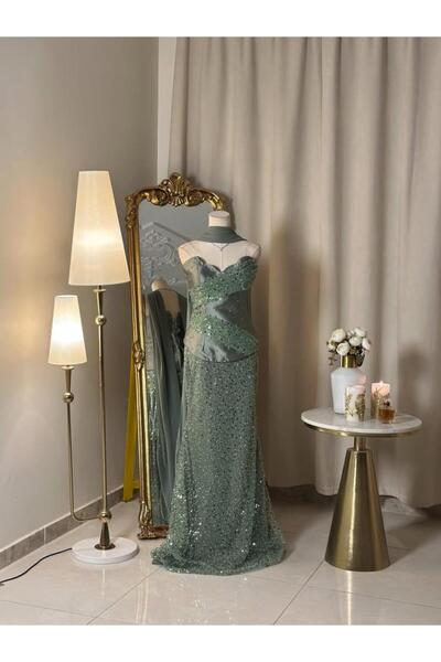 vanus fashion 6520-فستان سهرة طويل
