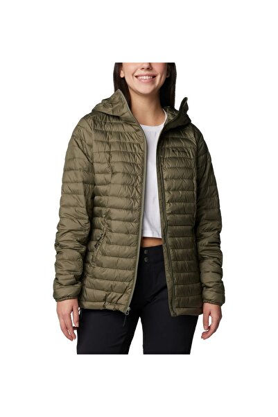 Columbia Silver Falls™ II Hooded Jacket Green Women's Hiking Jacket