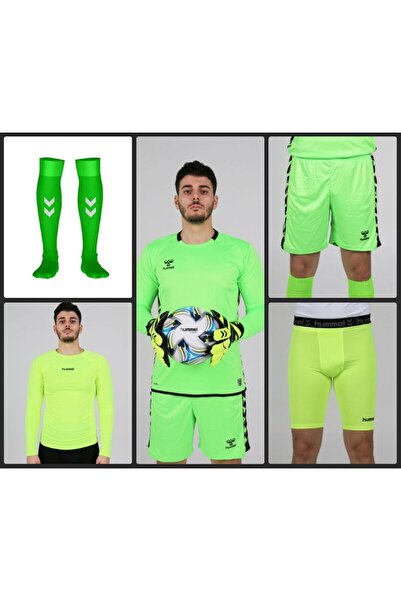 hummel ROYAL 5 Lİ TAKIM KALECİ FORMASI FORMA+ŞORT+İÇLİK+TAYT+ÇORAP