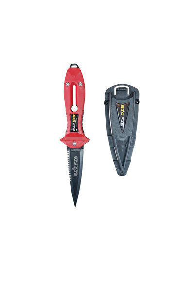 BİGFİN KNIFE Big Fin Shark Dalış Bıçağı Kırmızı