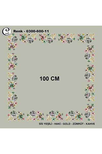Cenk Desenli İçi Boş Oyalık Yazma - 0300-600