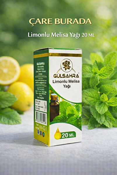 Çare Burada Limonlu Melisa Yağı (20 Ml)