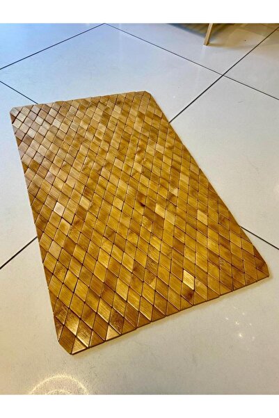 ÇIRPAN EV Bamboo Bathroom/Door Front Mat 45X70Cm