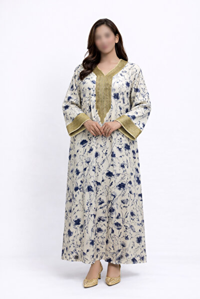 THOGUE Women's silk jalabiya